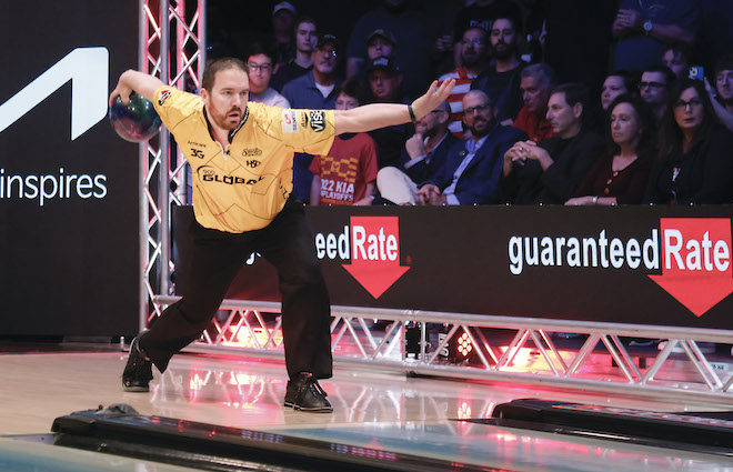 Sean Rash bowling on the PBA Tour